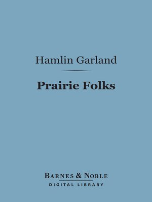 cover image of Prairie Folks (Barnes & Noble Digital Library)